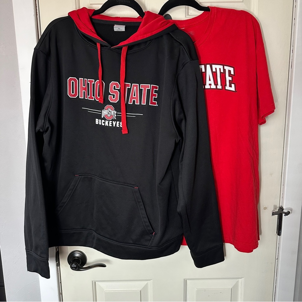 Ohio State Buckeyes Hoodie and T-Shirt Set